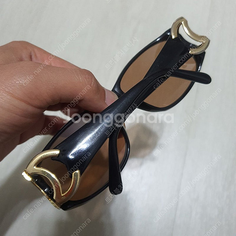 정품 샤넬 빈티지 선글라스 02466--4