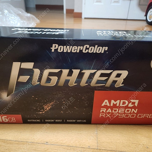 AMD 라데온 컬러파워 7900GRE 3팬 미개봉