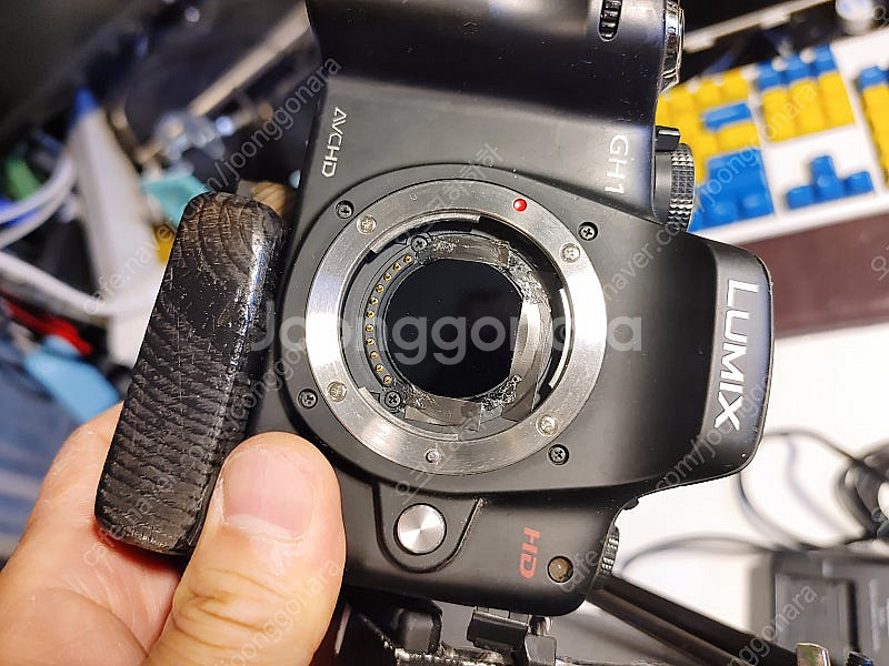 적외선 개조 된 gh-1 카메라 팝니다. ir-720필...--8