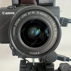 캐논 EOS m200 +렌즈 15-45mm+엘가토 스트림덱(방송장비)