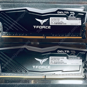 팀그룹 델타 티포스 ddr4 pc-3600 8G, 16G 튜닝램 듀얼킷 CL14, CL18