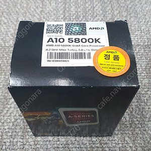 AMD A10 5800K 트리니티 APU 신품, 미개봉, 미사용, 수집용 팝니다.