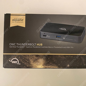 OWC 미개봉 Thunderbolt 4 Hub 썬더볼트 4 허브. 15만원