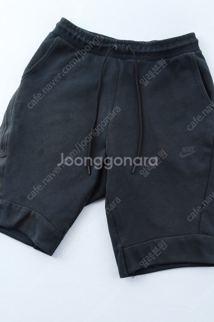 W(S) 나이키 밴딩 트레이닝복 반바지 작은오염 차콜 ...--0