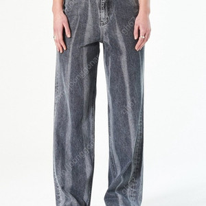 diagonal 다이애그널 VERTICAL STRIPES DENIM PANTS (grey)