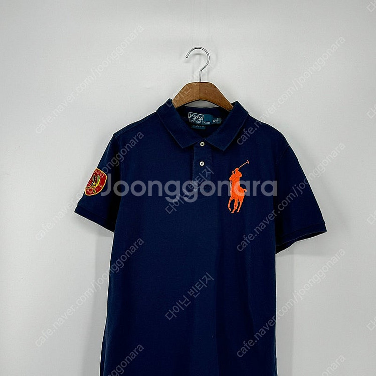 폴로 랄프로렌 반팔 카라 티셔츠 (XL size / N...--4