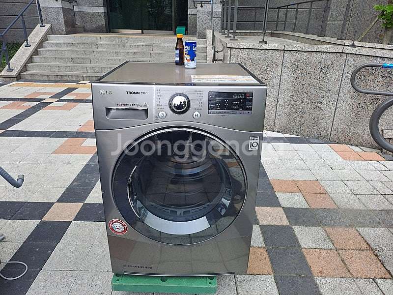 LG 트롬21kg +미니세탁기4kg 팝니다--3