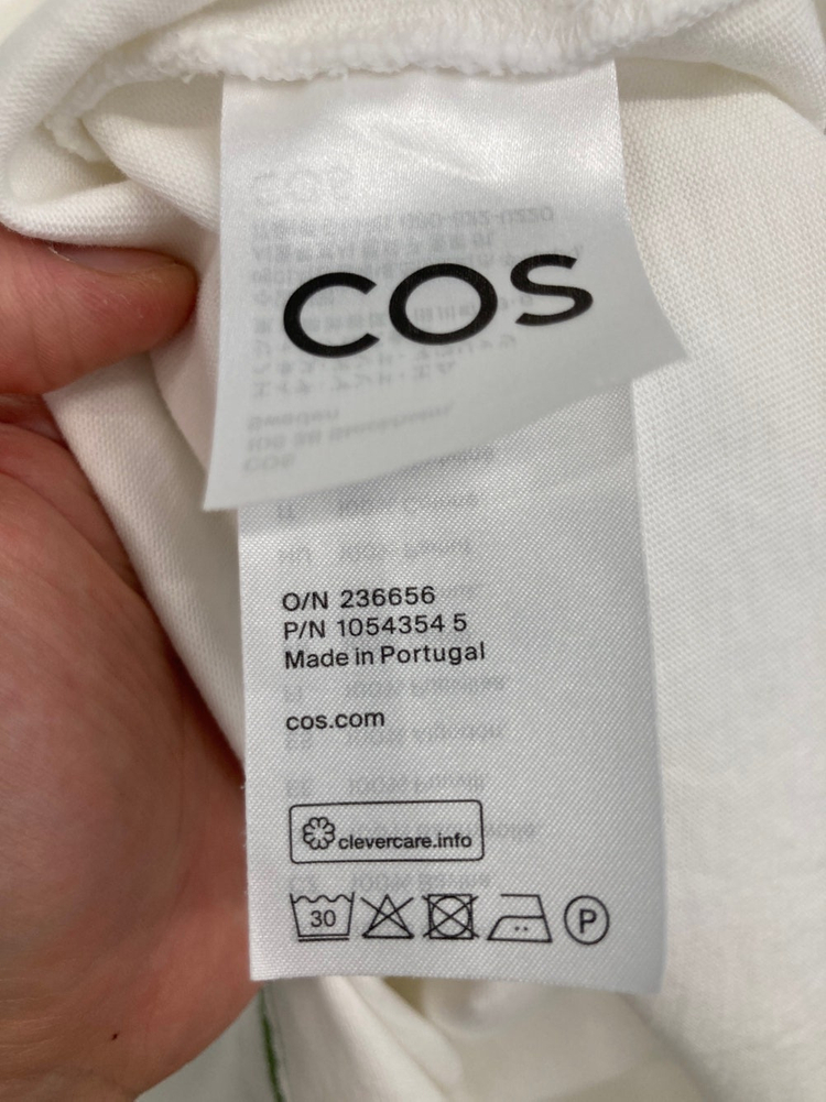 100 라코스테 라운드넥 반팔 티셔츠, 코스 cos 신형 오버핏 반팔 티셔츠 이미지