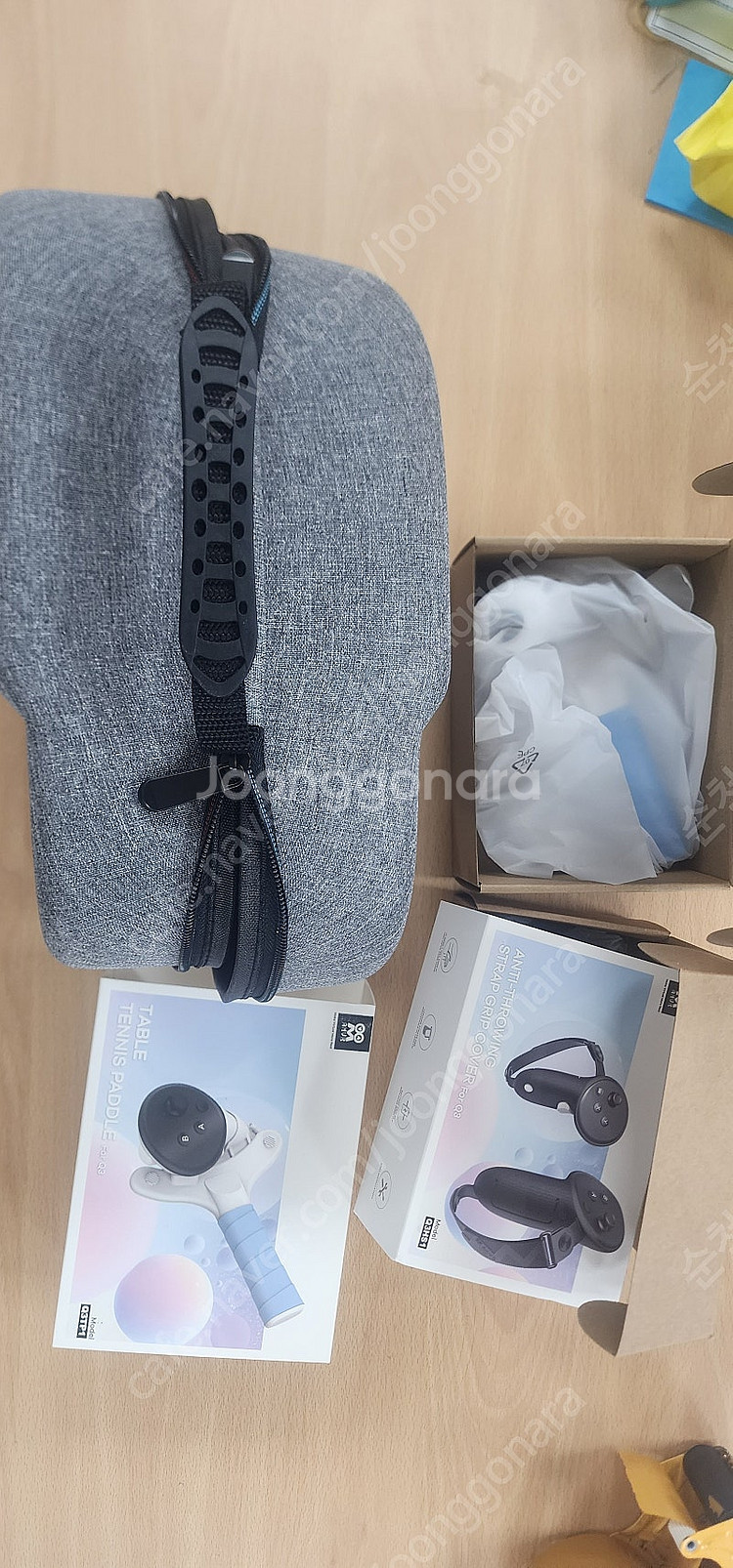 오큘러스 메타퀘스트3 블랙그립 / 케이스 / 탁구채 팝...--1