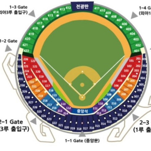 8/24 토) 한화 두산 3루 3연석 구합니다