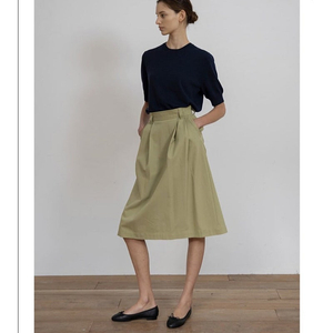 문달 핀턱 스커트 moondal pintuck skirt