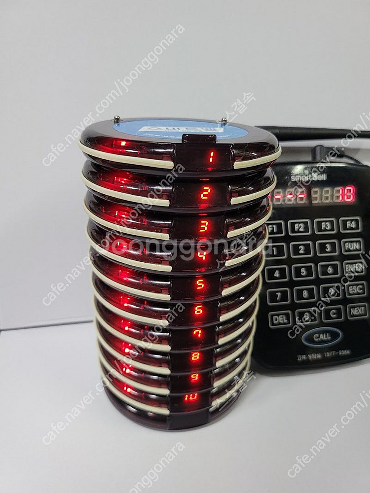 카페진동벨 팝니다 이지콜제품 ey-1000 10구--3