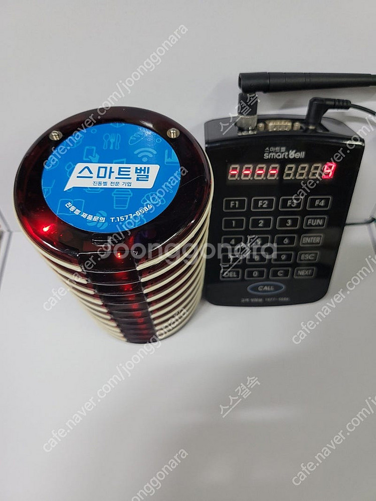 카페진동벨 팝니다 이지콜제품 ey-1000 10구--5