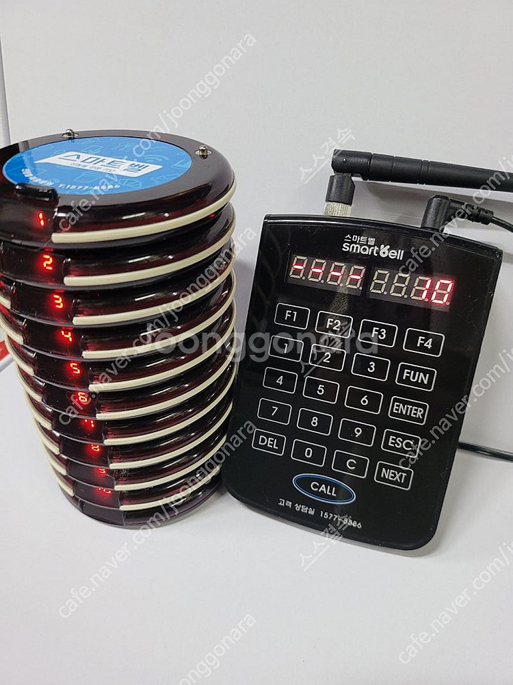 카페진동벨 팝니다 이지콜제품 ey-1000 10구--6