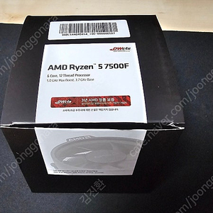 AMD 라이젠 7500F 멀티팩 국내 정품 판매합니다.