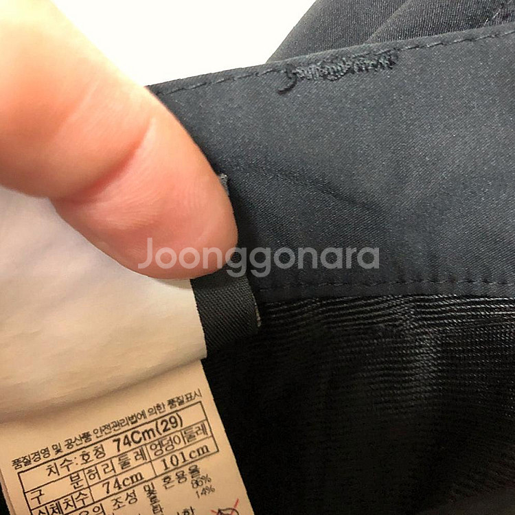 판매 블랙야크 남성 여름 바지 29인치 깨끗--3
