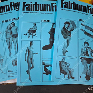 미술 포즈집 Fairburn Figures