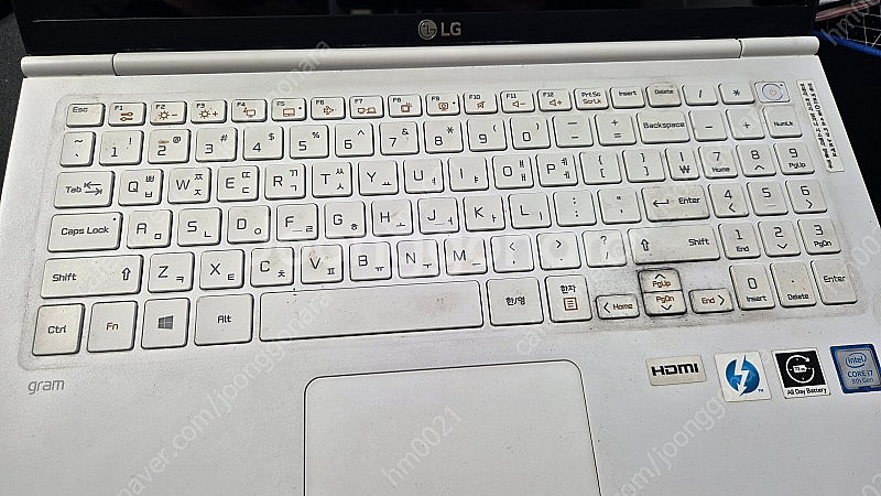 LG그램 15Z980-HA76K 고장난 노트북 팝니다 ...--0