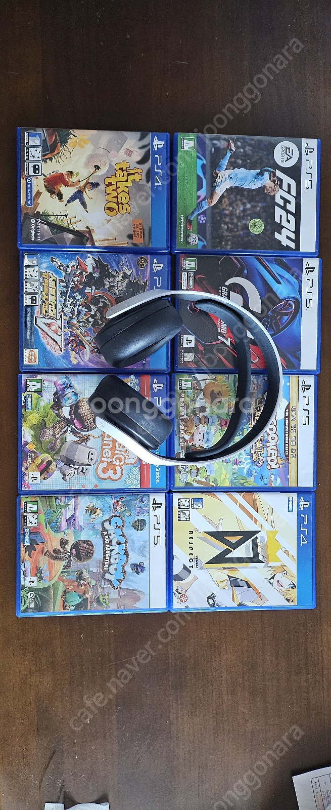 PS5 슬림 디스크버전 + 헤드셋 + 듀얼센스 1개 더...--5