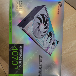 igame rtx4070ti ultra 화이트