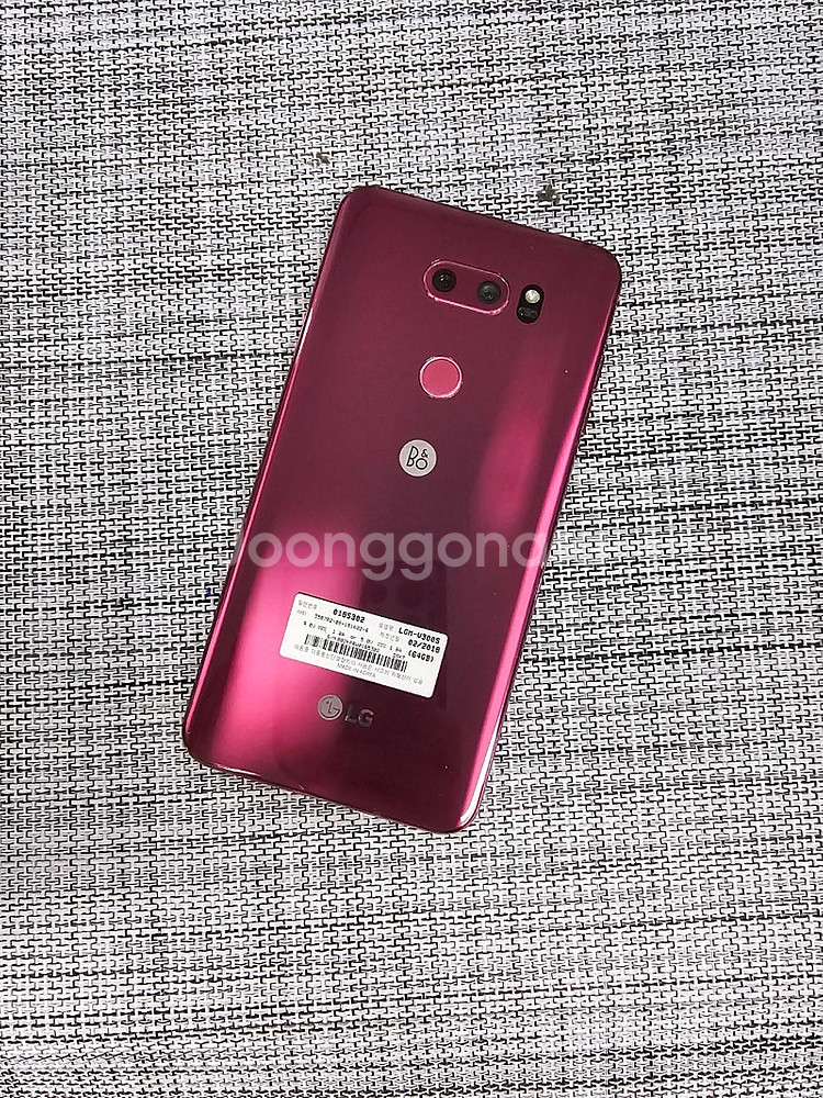 (미파손) LG V30 64G 레드 18년 9월개통 정...--0