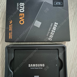 삼성 SSD 870EVO 4TB 정품 택포 판매합니다