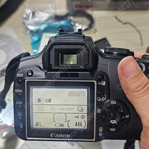 캐논400D카메라.단렌즈50mm.벨본CX444삼각대 포함