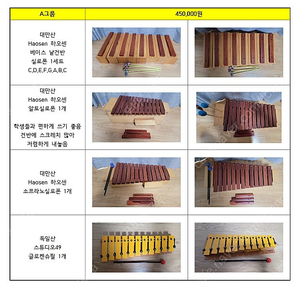 오르프 유아음악 음악치료 악기