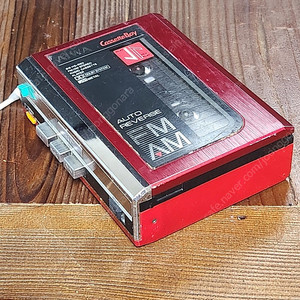 [가격인하]AIWA 워크맨 CassetteBoy HS-R60 RED 빨강색