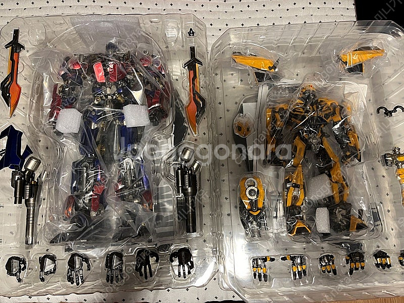 쓰리제로 DLX 옵티머스 프라임, 범블비 일괄판매--1