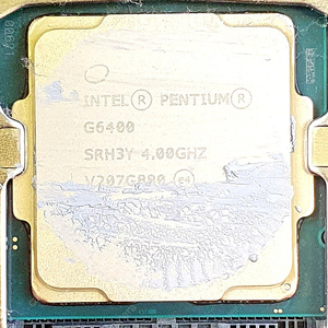 인텔10세대 G6400 CPU . MSI H510M-A PRO 보드 팝니다.