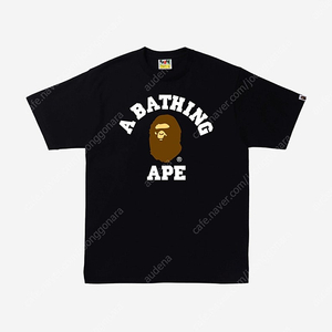 3XL 베이프 컬리지 티셔츠 블랙 BAPE College