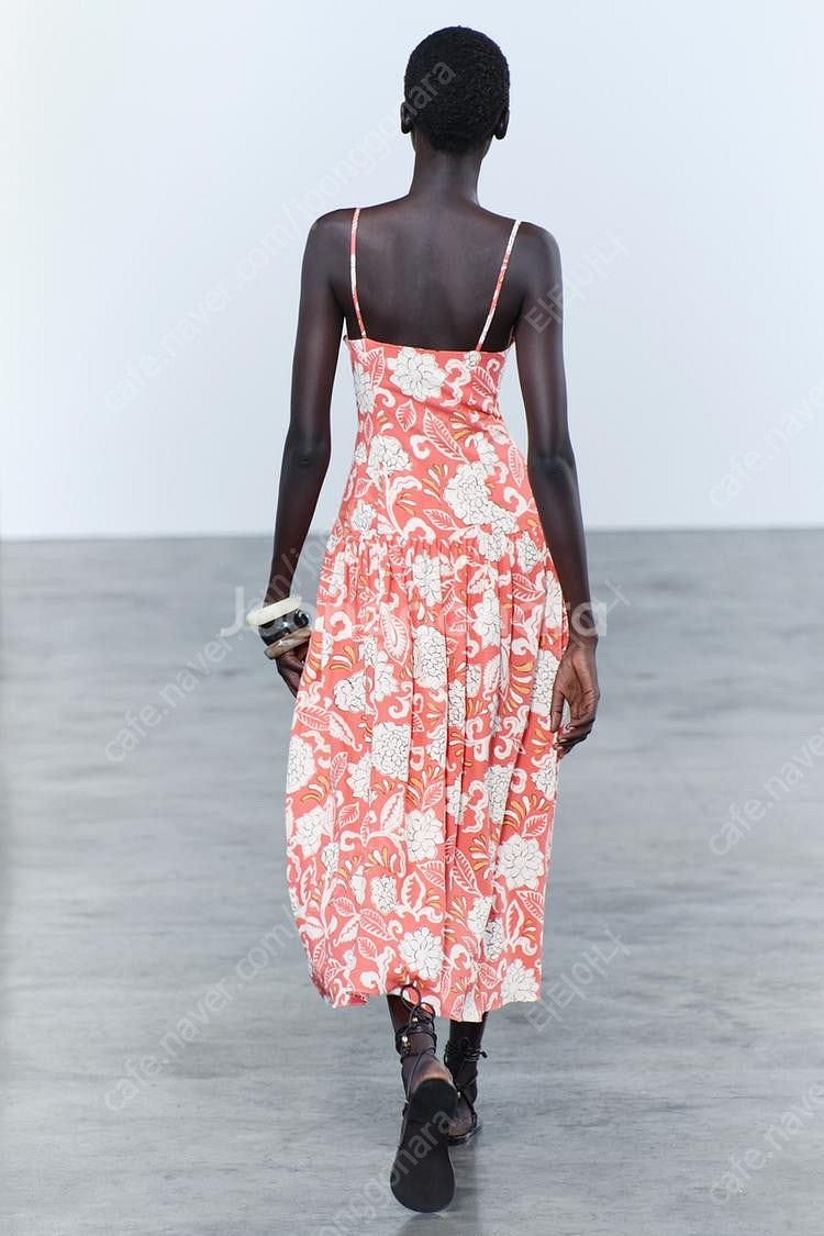 zara 자라 ZW COLLECTION 스트랩 프린트 ...--3