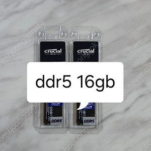 마이크론 ddr5 4800 16gb x 2개