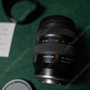 탐론 20-40mm f/2.8 브이로그 광각 줌렌즈