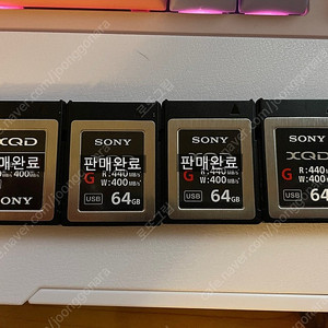 소니 메모리 xqd 64g 1개 팝니다