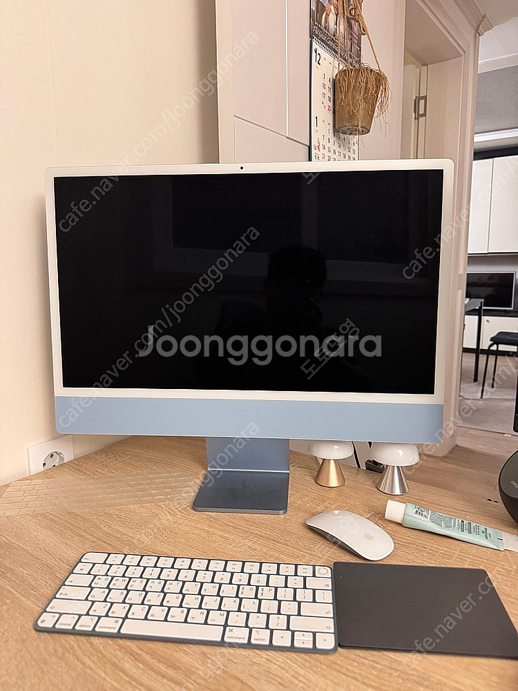 M1 아이맥 8G/512G 블루 팝니다--0