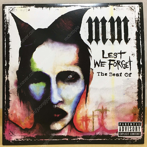 LP : marilyn manson - best, sweet dreams 마릴린 맨슨 엘피 음반 2장, 픽쳐디스크