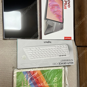 레노버 탭 플러스 128gb s급 + 로지텍 k380