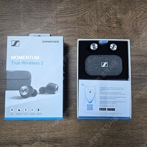 Sennheiser MOMENTUM True Wireless 2 (젠하이저 모멘텀 트루 와이어리스 2) - 블랙 팝니다.