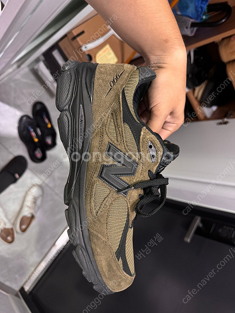 285 뉴발란스 자운드 990v3 브라운블랙--1