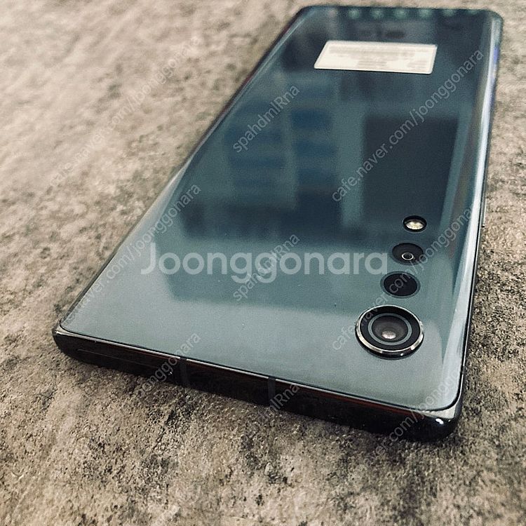 LG G9 벨벳 블랙 128기가 외관매우깨끗! 8만5천...--5