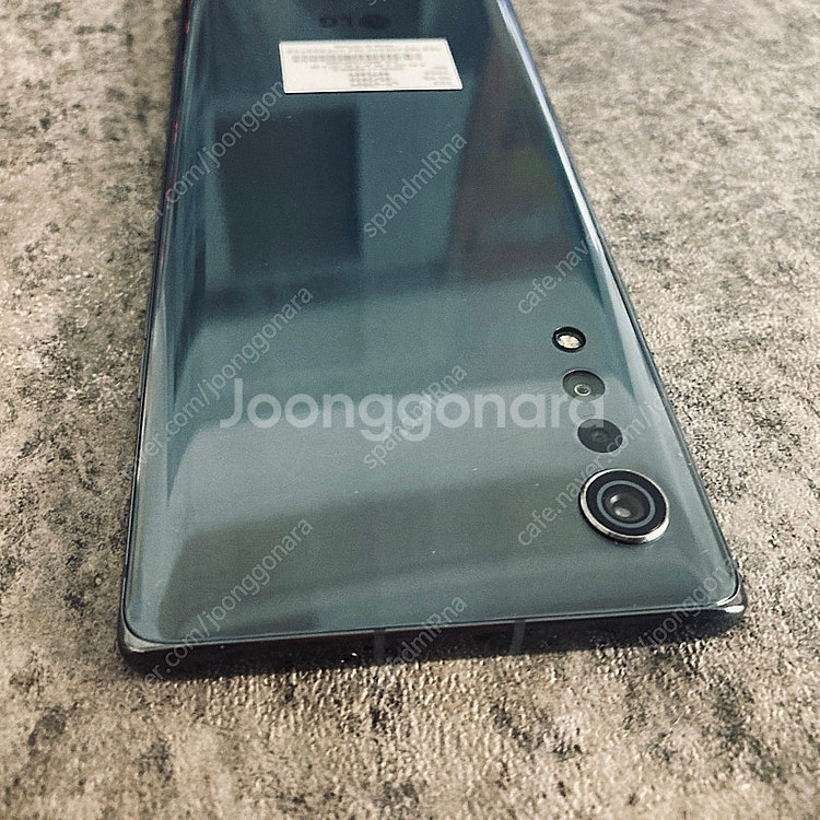LG G9 벨벳 블랙 128기가 외관매우깨끗! 8만5천...--6
