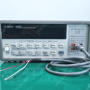 HP Agilent 34420A Nano Volt Meter, Micro Ohm Meter, 나모 볼트미터