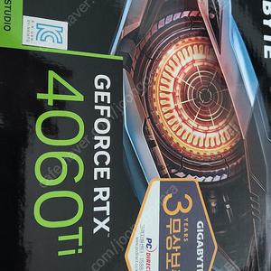 기가바이트 4060ti 그래픽 카드 팝니다.