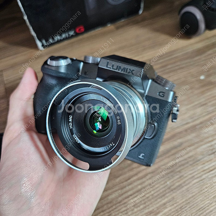 파나소닉 루믹스 G7 + 25mm F1.8 렌즈--0