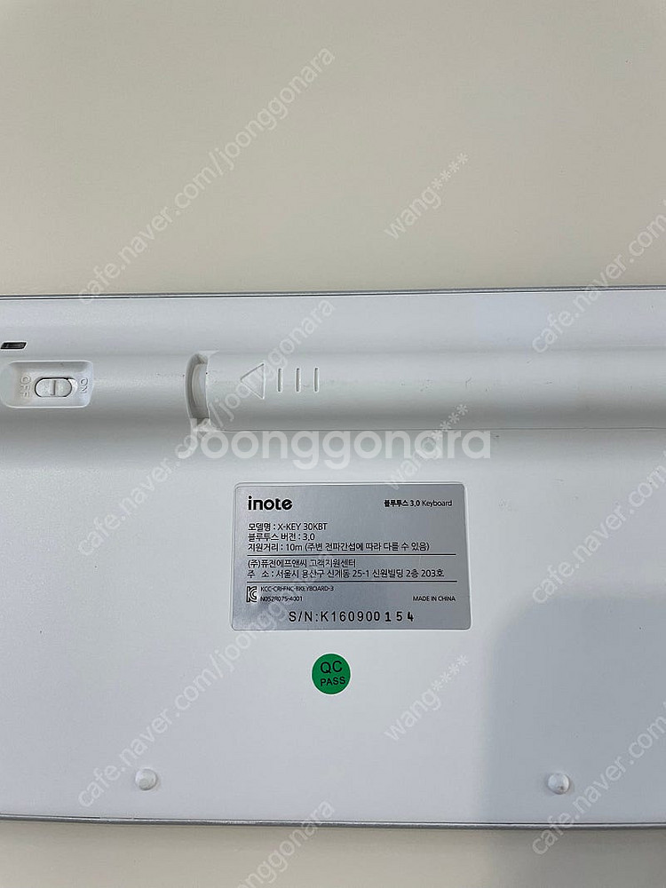 inote 30KBT 블루투스 키보드--1