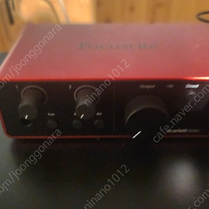 Focusrite Scarlett 4세대 Solo 팝니다