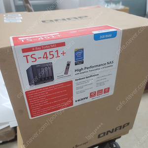 [가격내림] 큐냅 나스 Qnap TS-451+8G 4TB*4 16TB 기업용하드