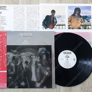 (LP 판매) 퀸 (Queen) The Game 1980년 일본반 오비 포함